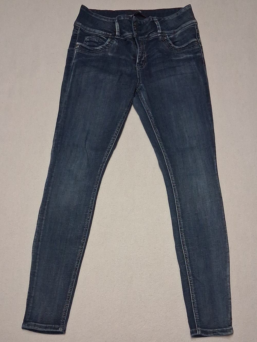 4/20$ Bottoms Up Slim Dark Blue Women's Skinny Jeans